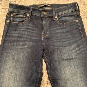 Express Jeans Barely Boot